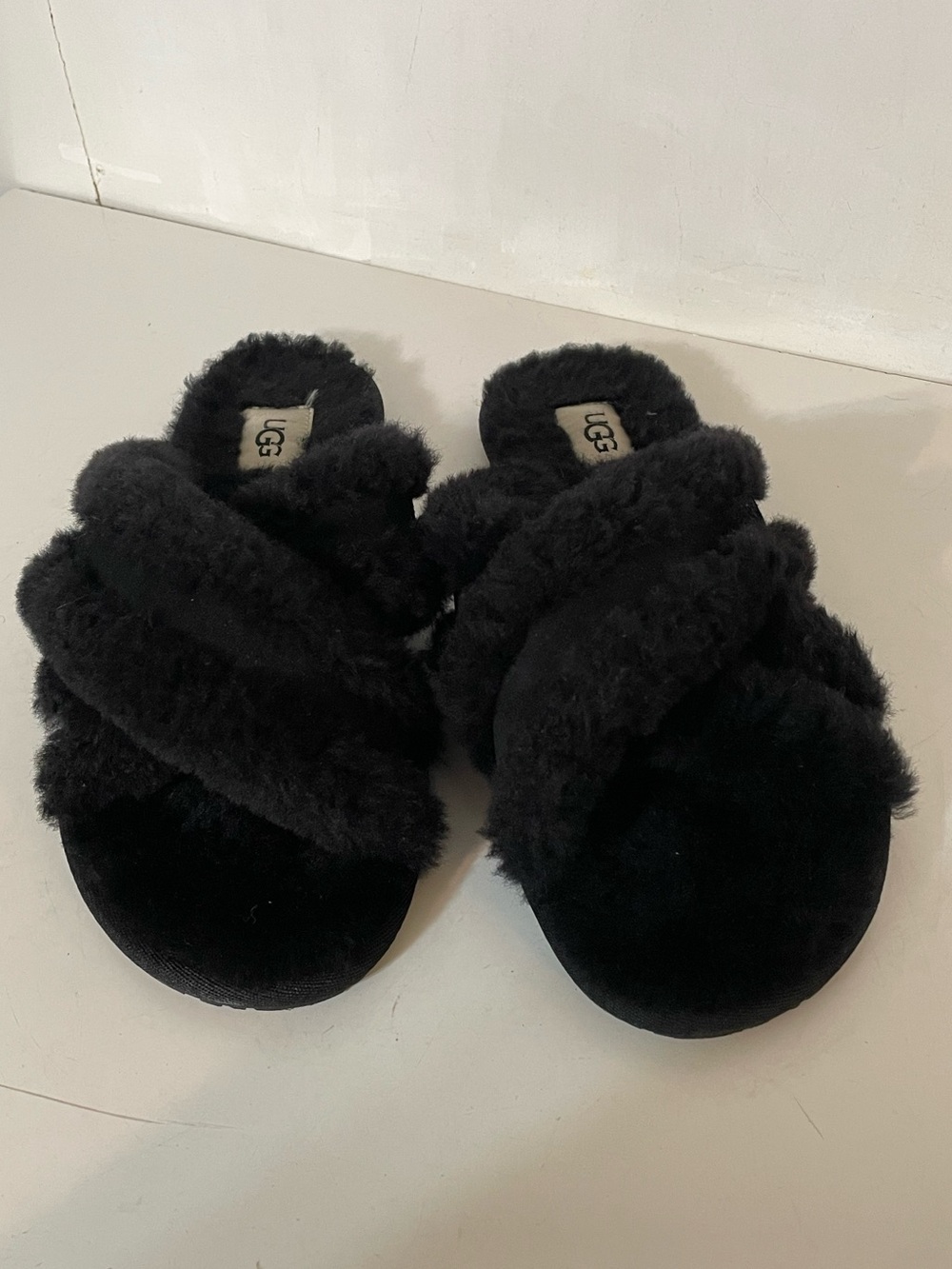 Ugg Slippers in Black